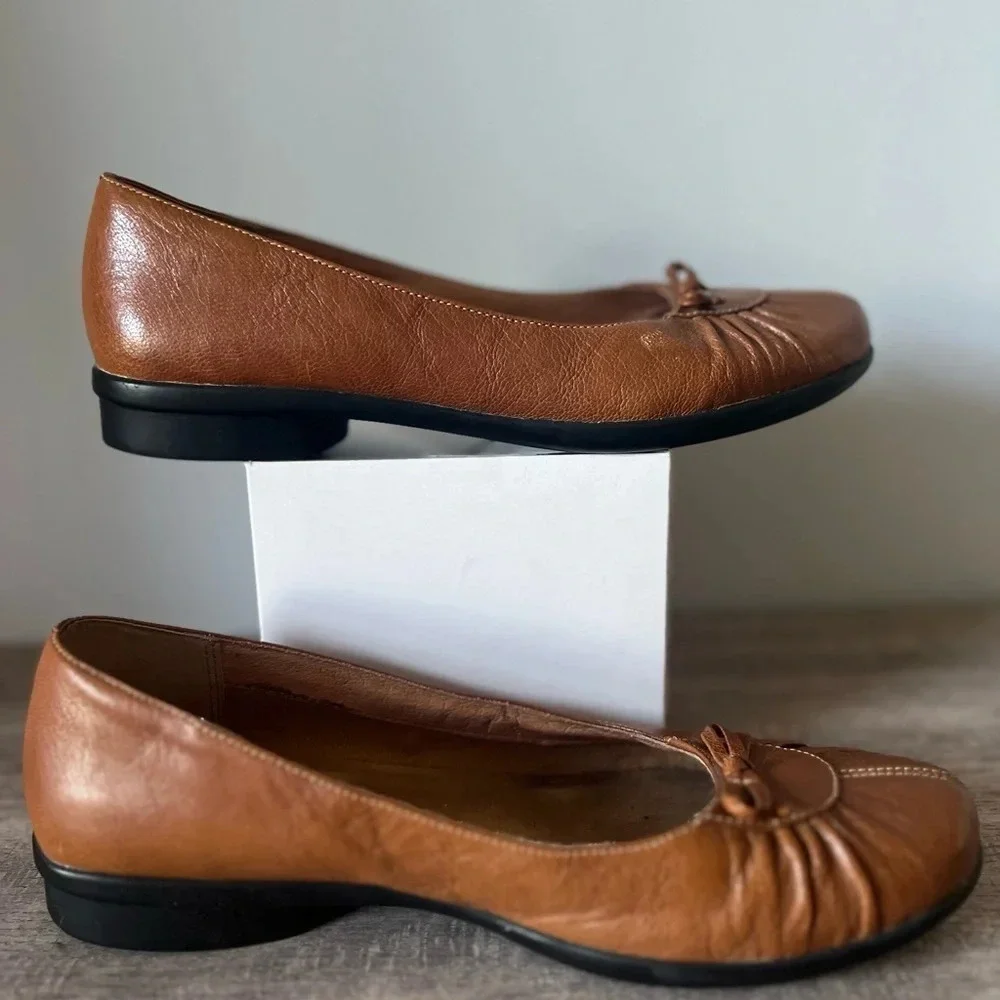 Clark’s Leather Flats